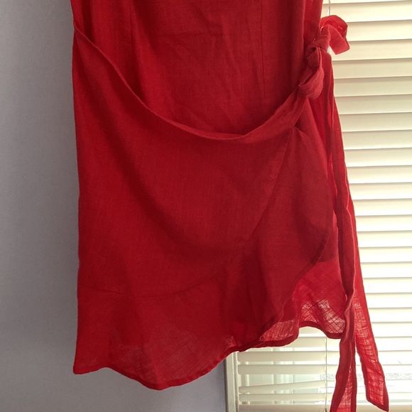Princess Polly Love Lane Mini Dress Red, size US 6 - Picture 3 of 5